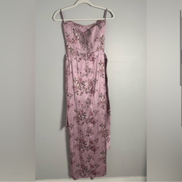 V. Chapman Cecilia Gown in Lilac Tapestry Rose/Size 2/XSMALL - Picture 4 of 12